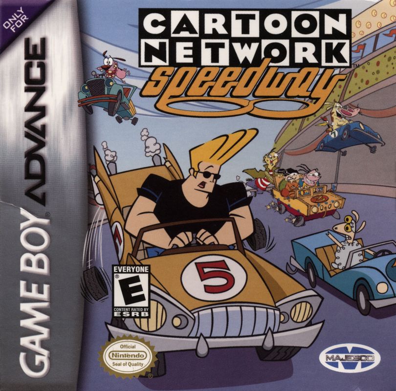 Cartoon Network Speedway box art for GameBoy Advance